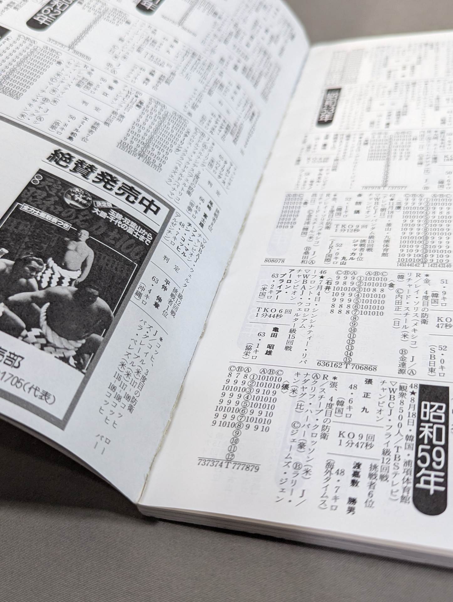 The 100th number of the immortal Showa game! Boxing photos pictorial P Horiguchi vs Sasasaki ~ Fujio Ozaki vs M Sterling