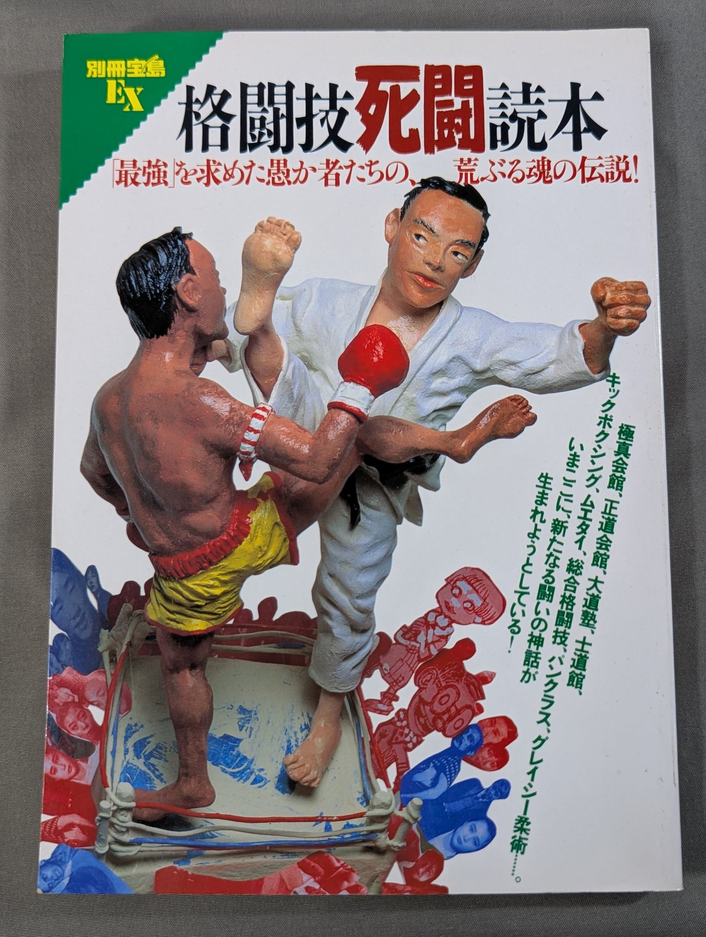 別冊宝島EX 格闘技死闘読本 「最強」を求めた愚か者たちの、荒ぶる魂の伝説!