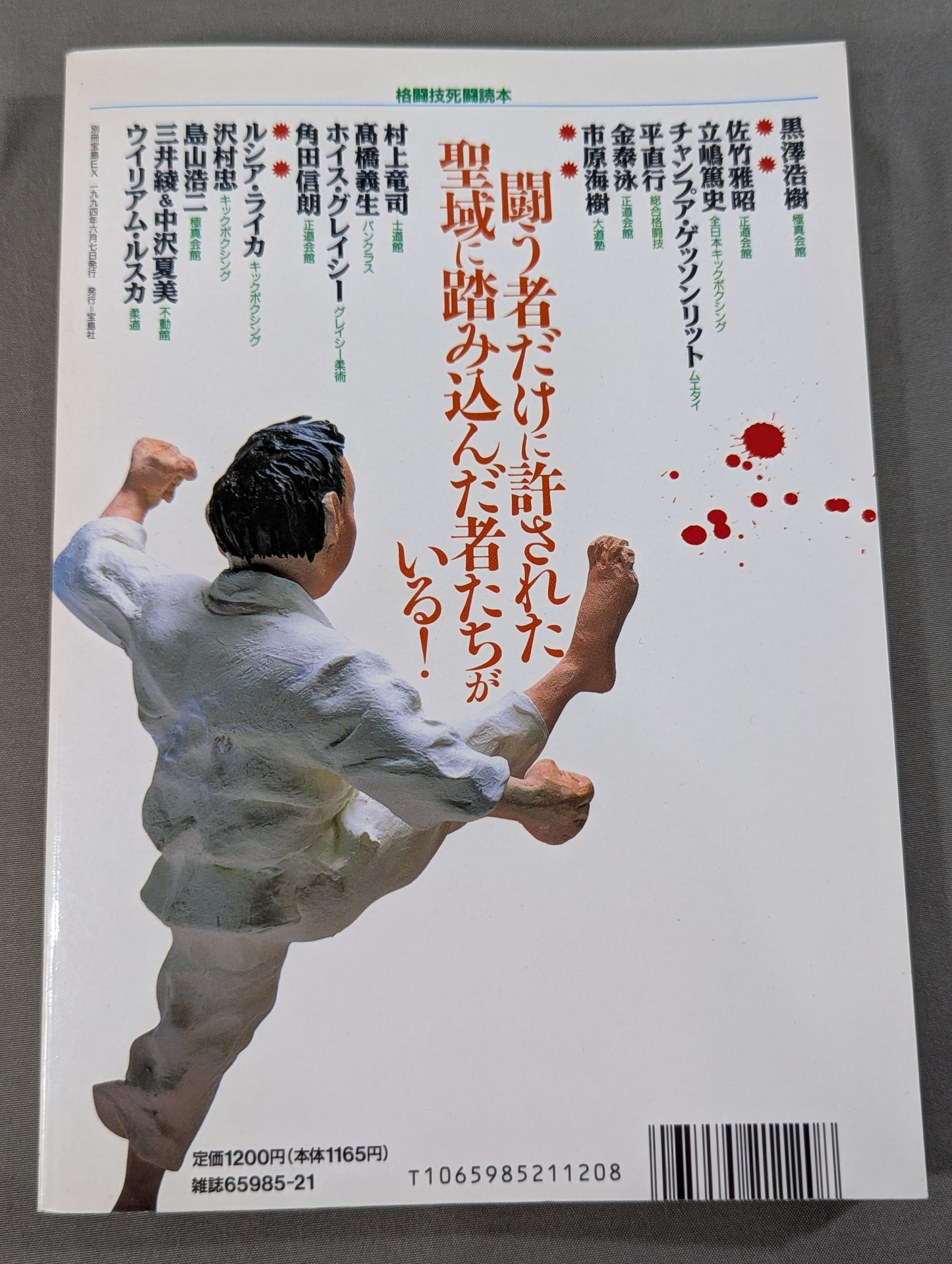 別冊宝島EX 格闘技死闘読本 「最強」を求めた愚か者たちの、荒ぶる魂の伝説!