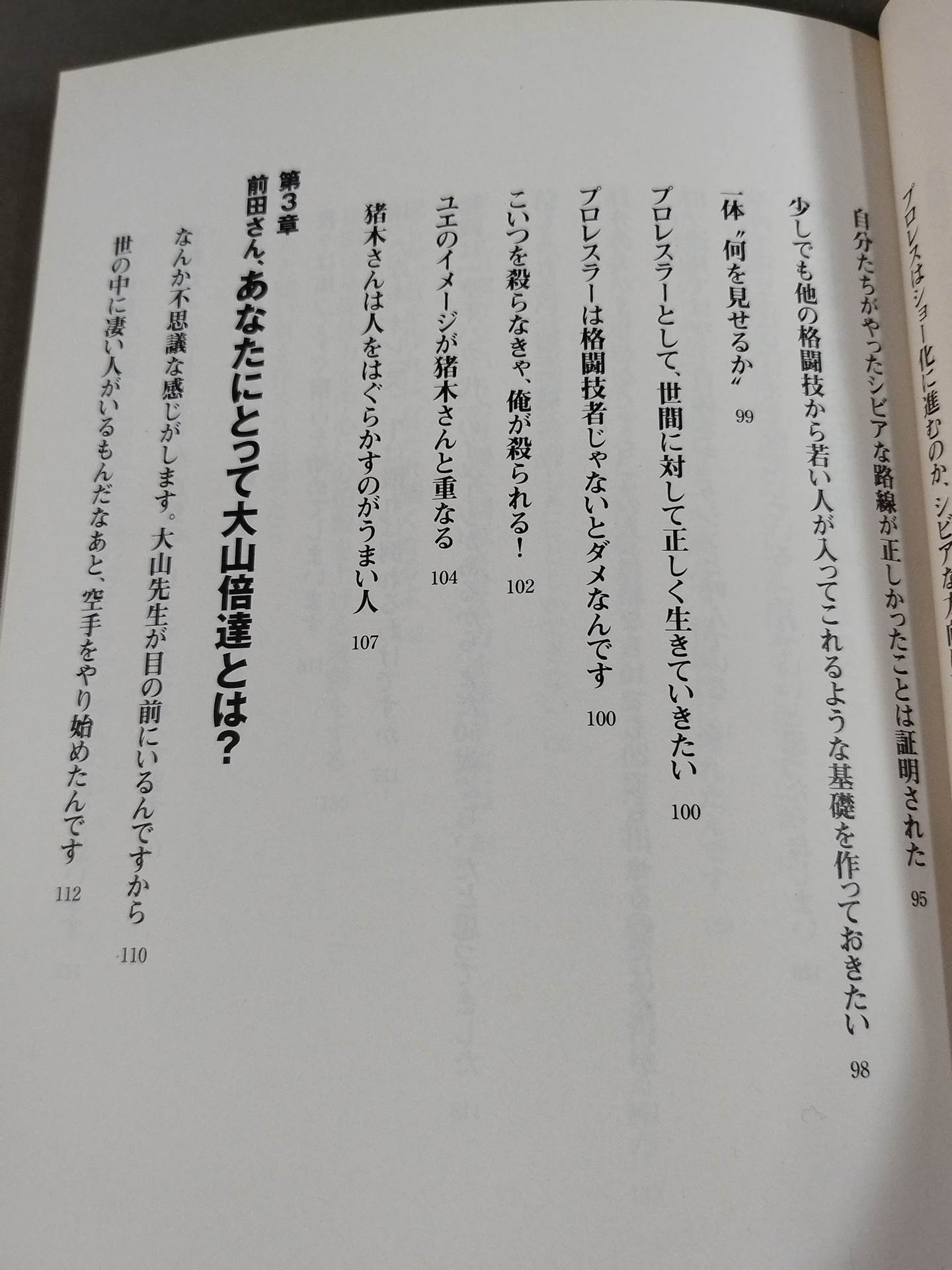前田日明 超語録集