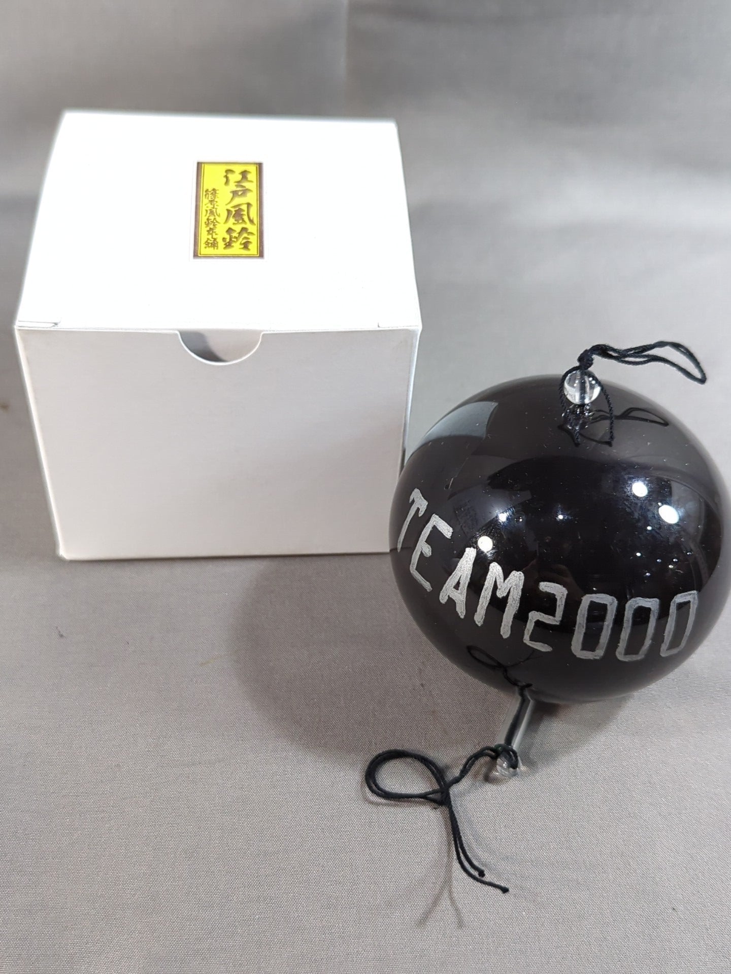 ★ ARISTRIST  ★ "TEAM2000" Edo Wind Chime (Black/Silver)