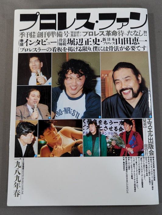 Pro Wrestling  Fan First Issue Spring 1989