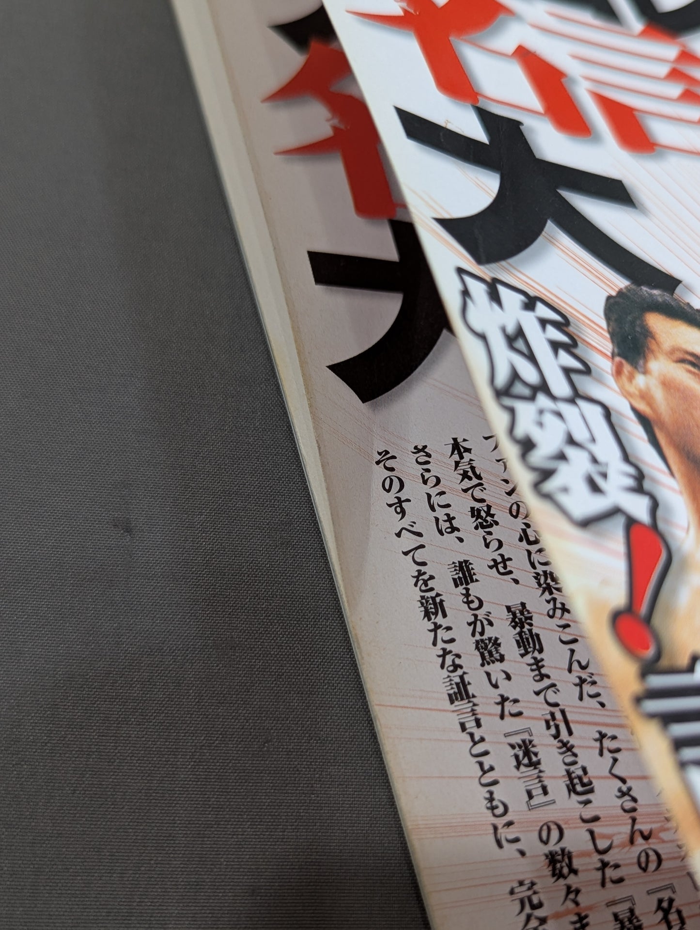 別冊宝島1126 プロレス名言・暴言大全集