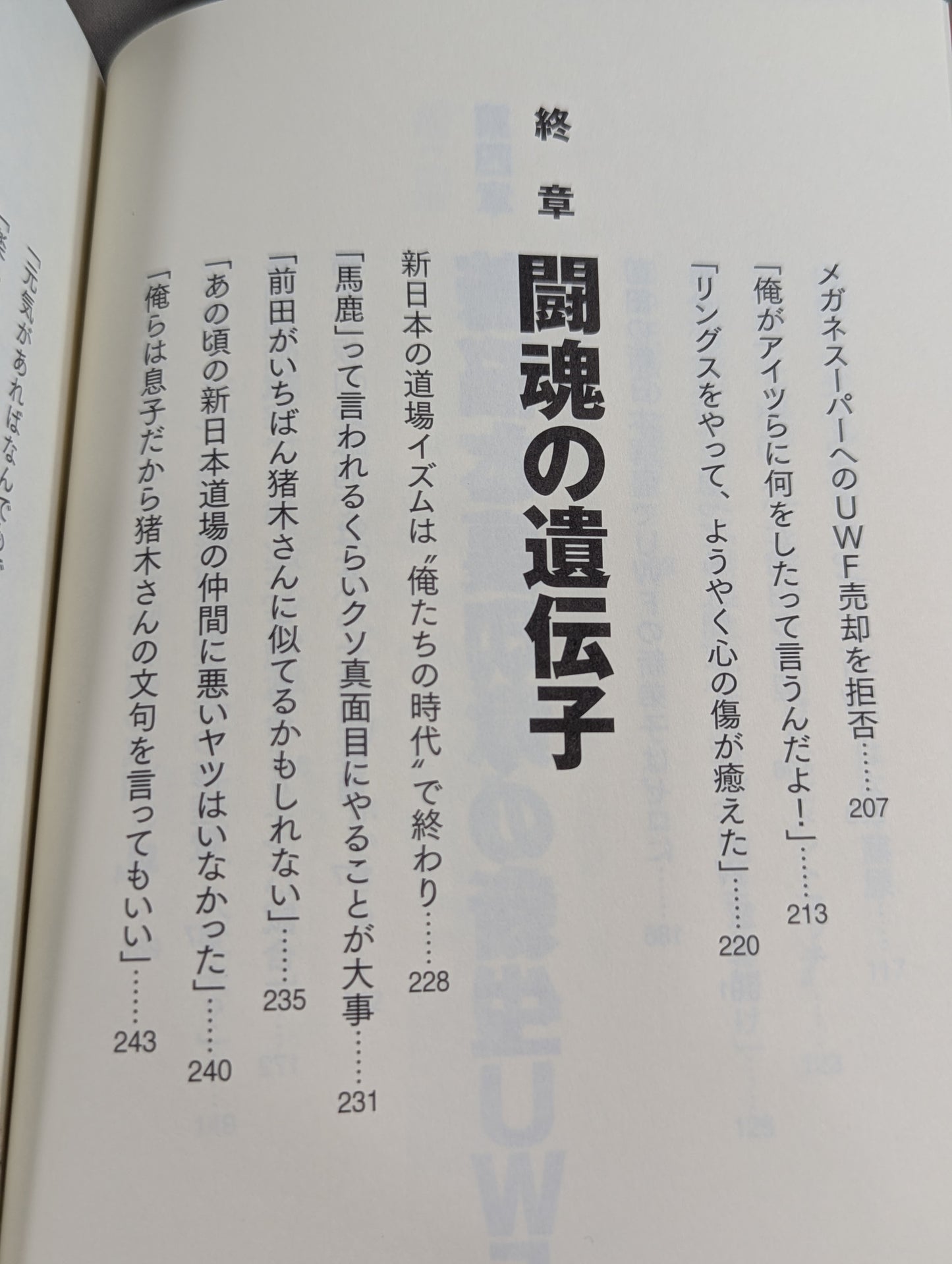 アントニオ猪木とUWF