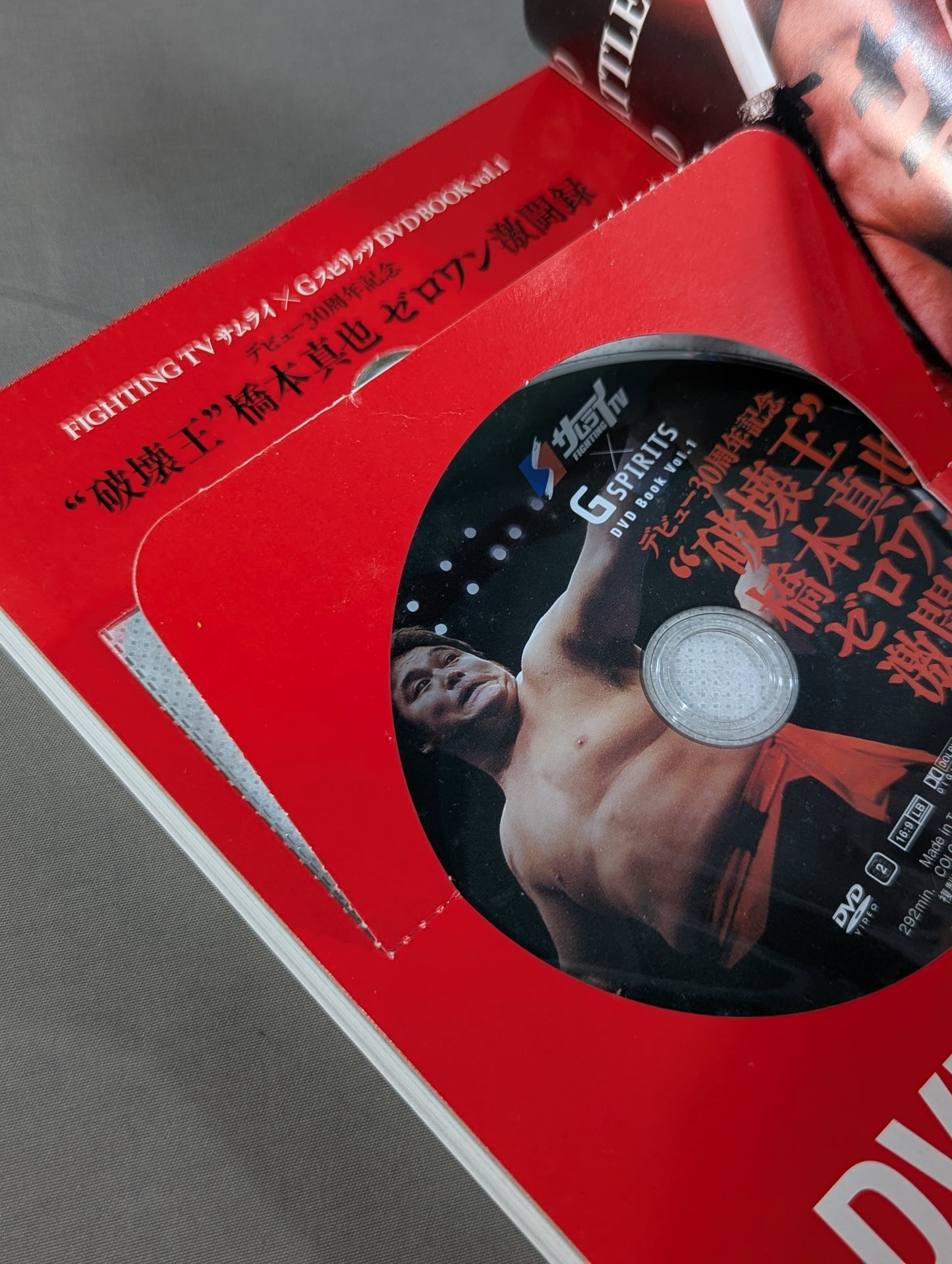 [With DVD] "King of Destruction" Shinya Hashimoto  Zero One Fierce Battle Record