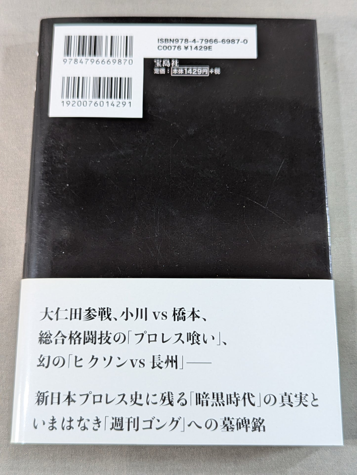 子殺し 猪木と新日本プロレスの10年戦争