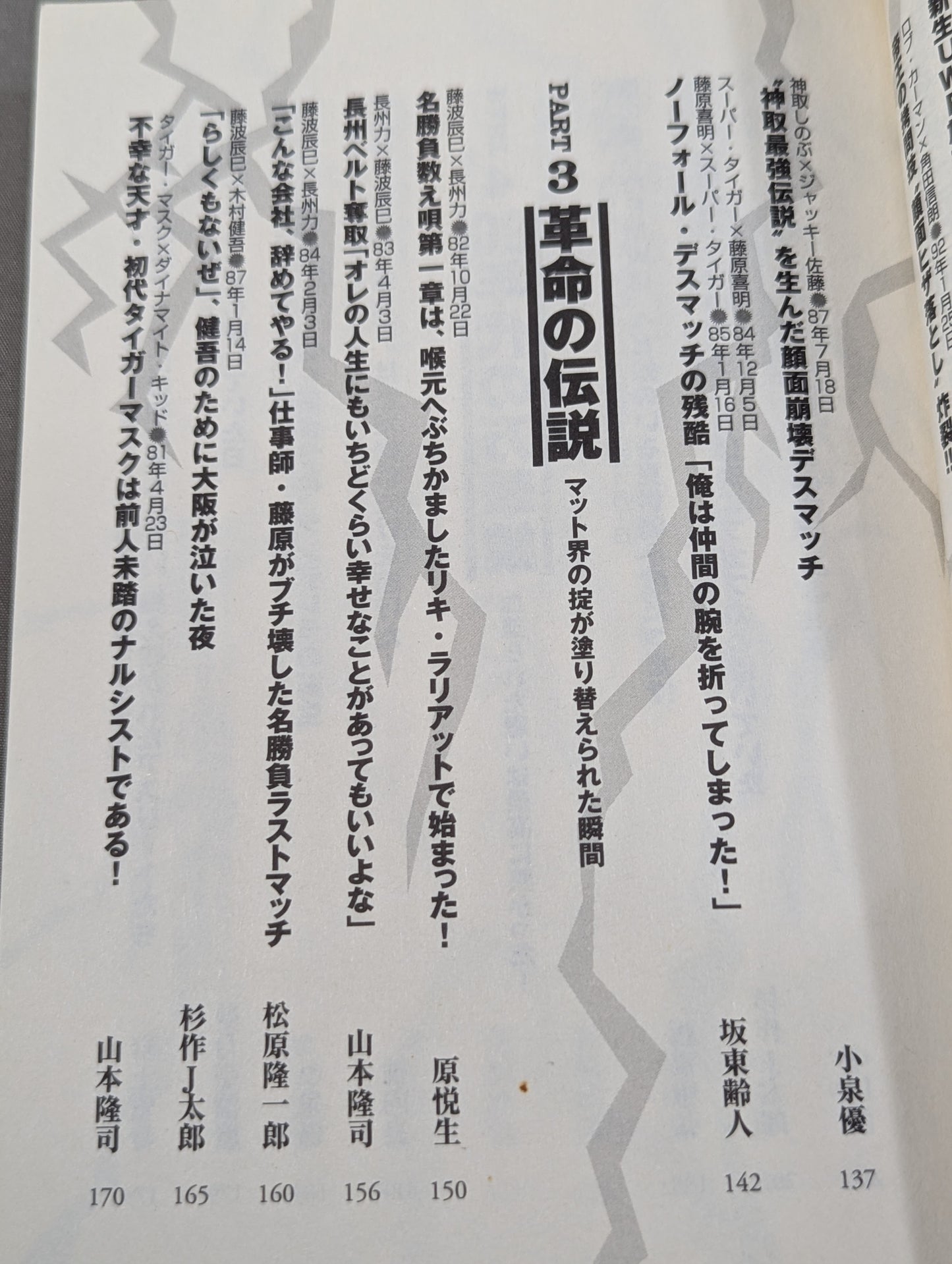 プロレス黄金期 伝説の名勝負