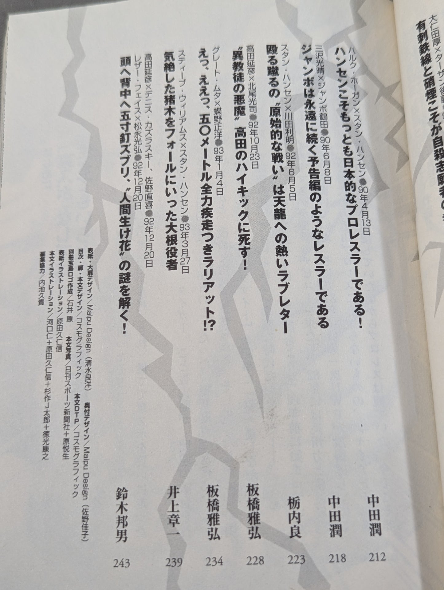 プロレス黄金期 伝説の名勝負