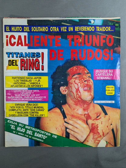 TITANES DEL RING! ANO.1 No.5 1992年6月5日号