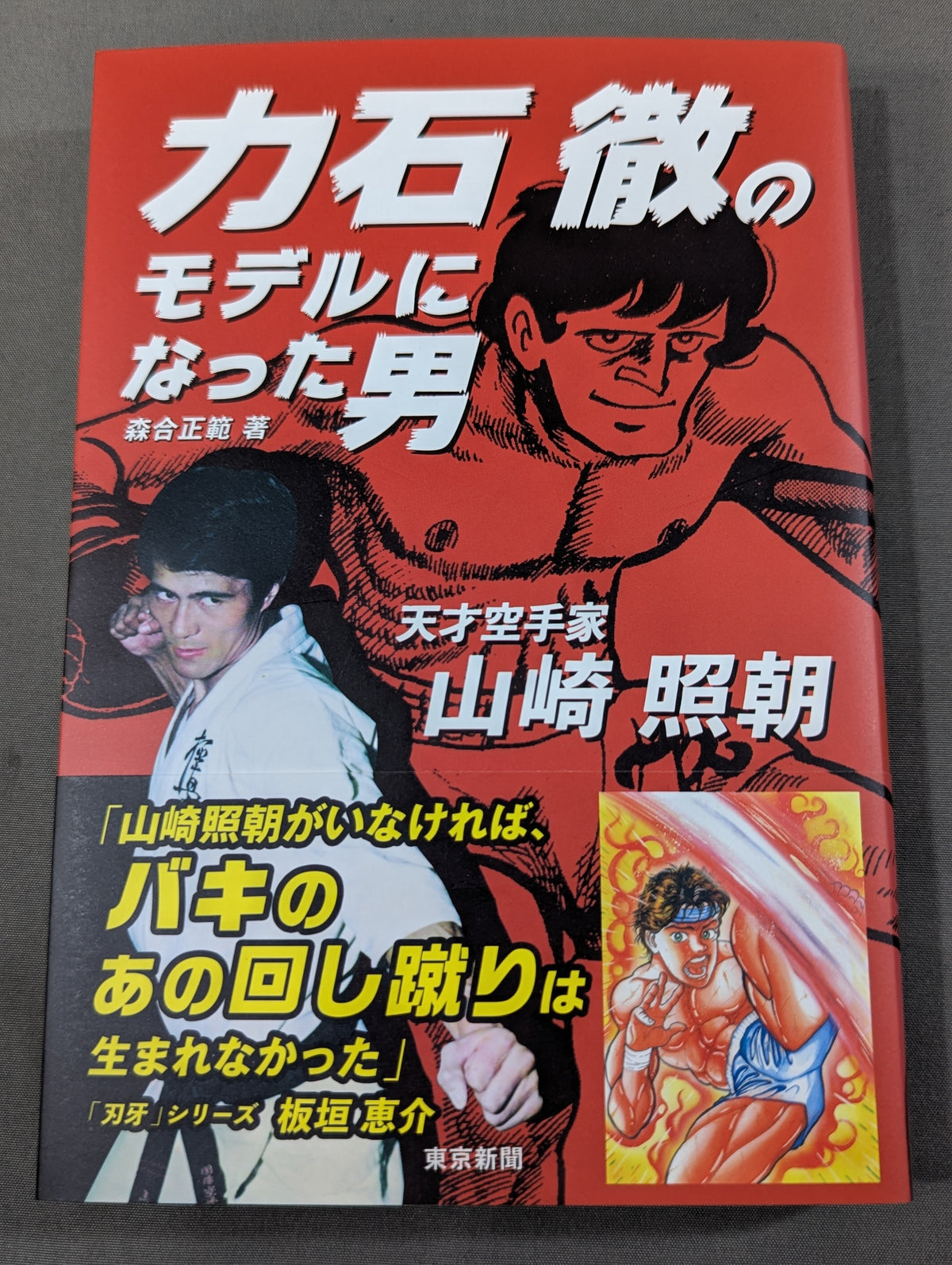 The man who became the model for Toru Rikiishi Genius KARATE  TERUTOMO YAMAZAKI