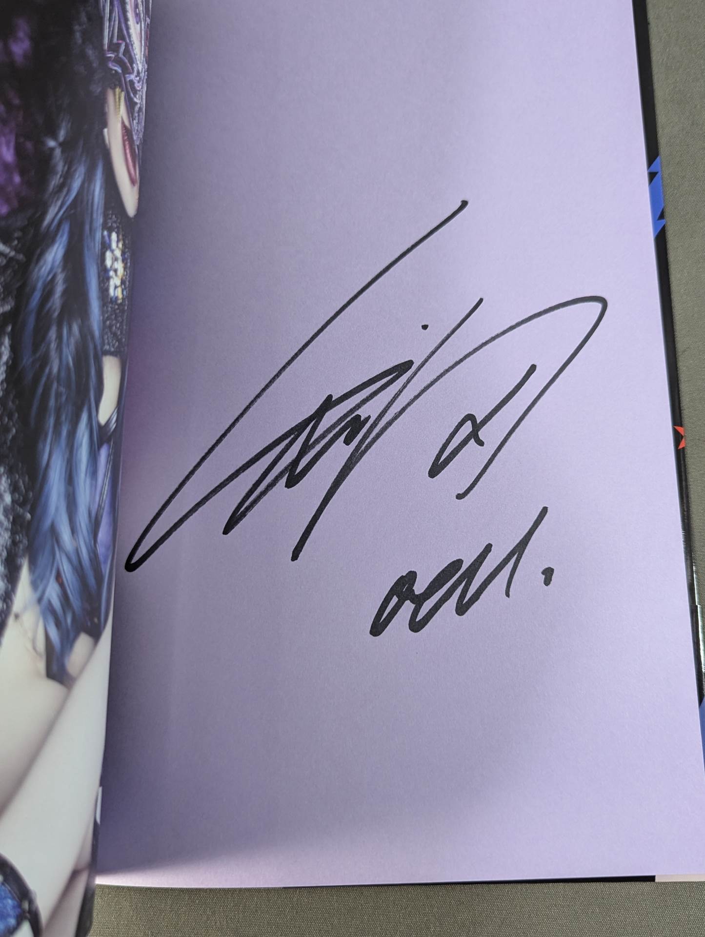 【Hand signed autograph & bonus trading card】 STARLIGHT KID STYLE BOOK / SLK STYLE