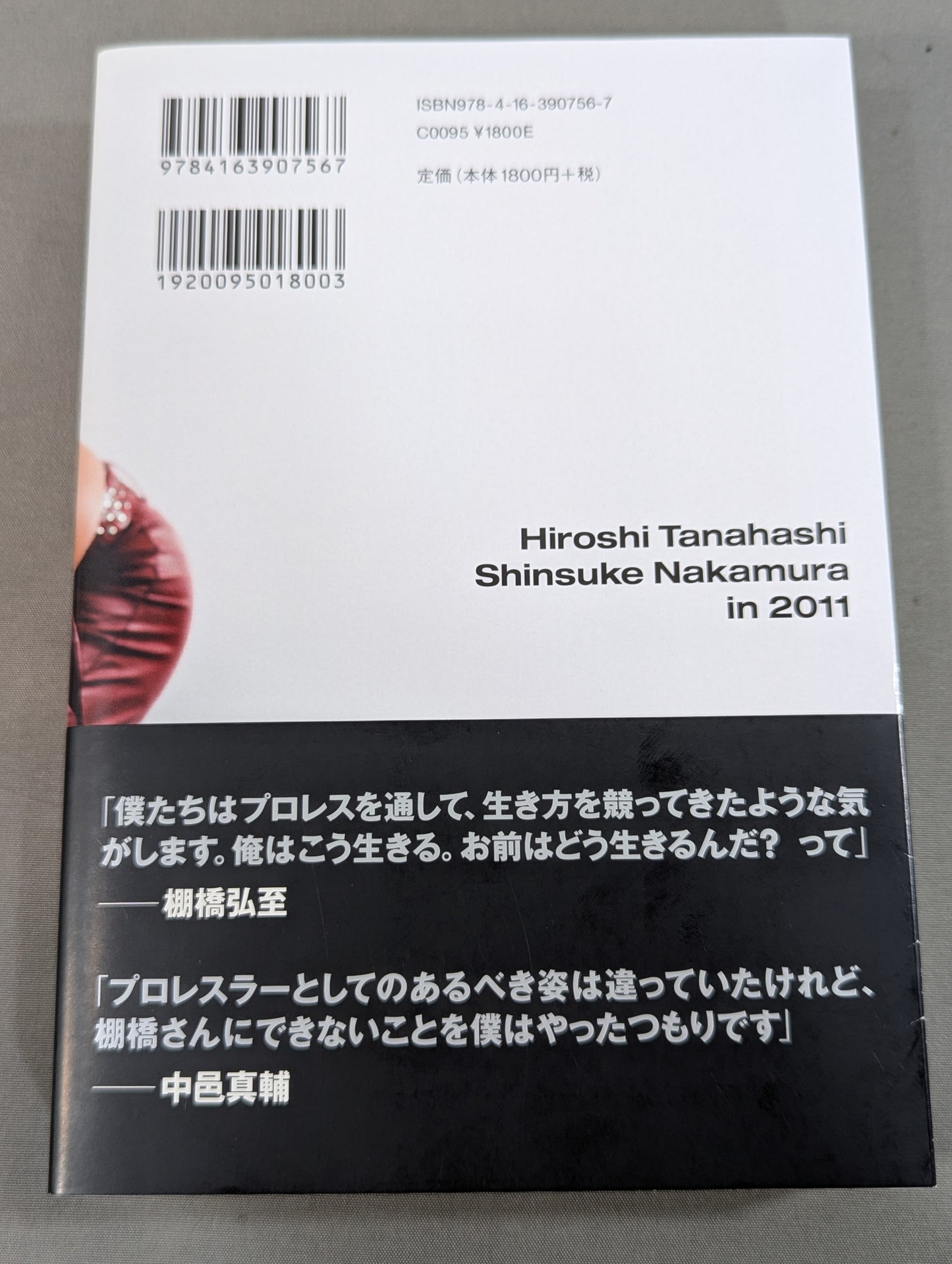 With Hiroshi Tanahashi  in 2011 Shinsuke Nakamura 