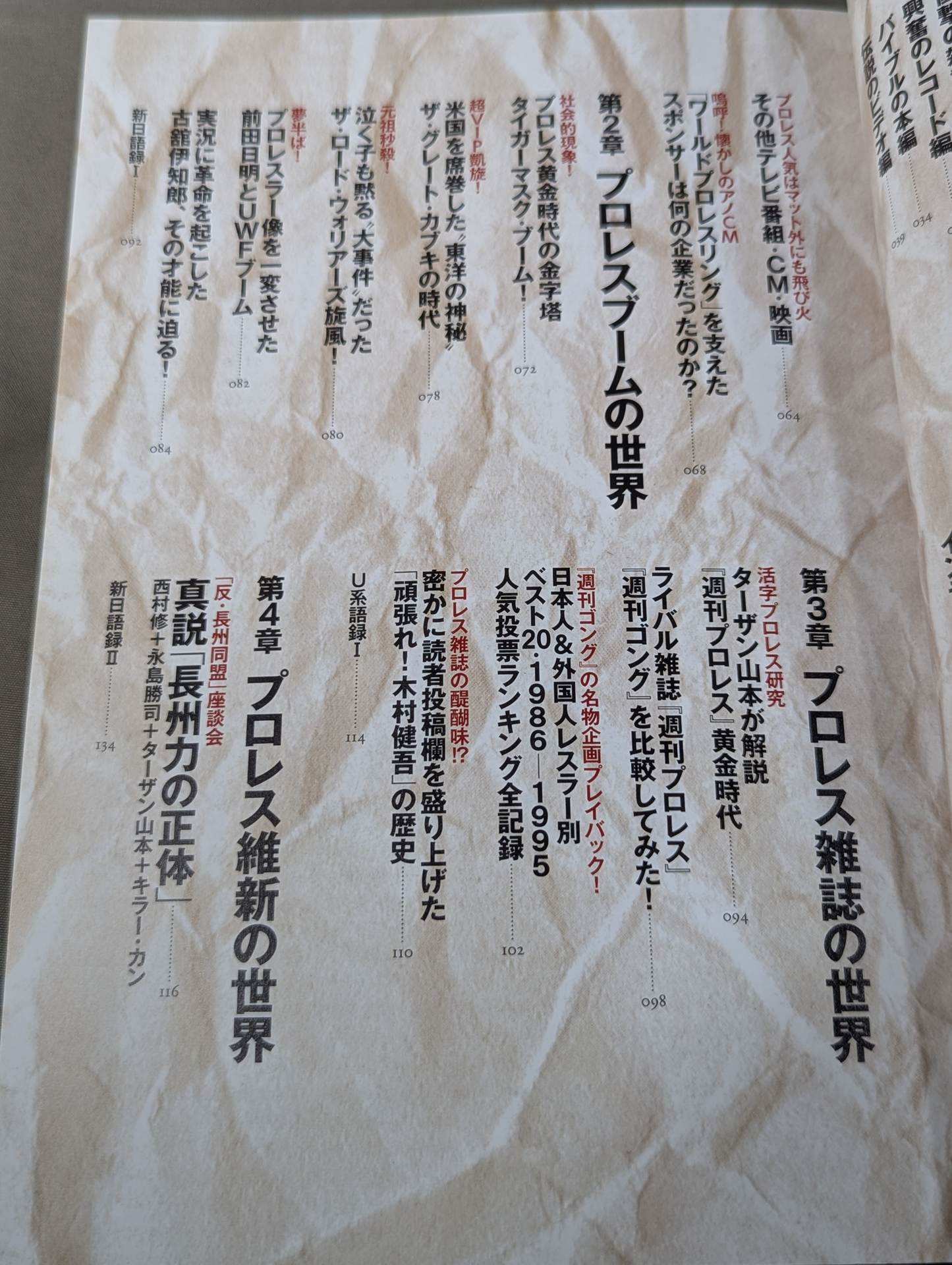 Fully preserved version! Showa 40s Men's Pro Wrestling Culture Encyclopedia