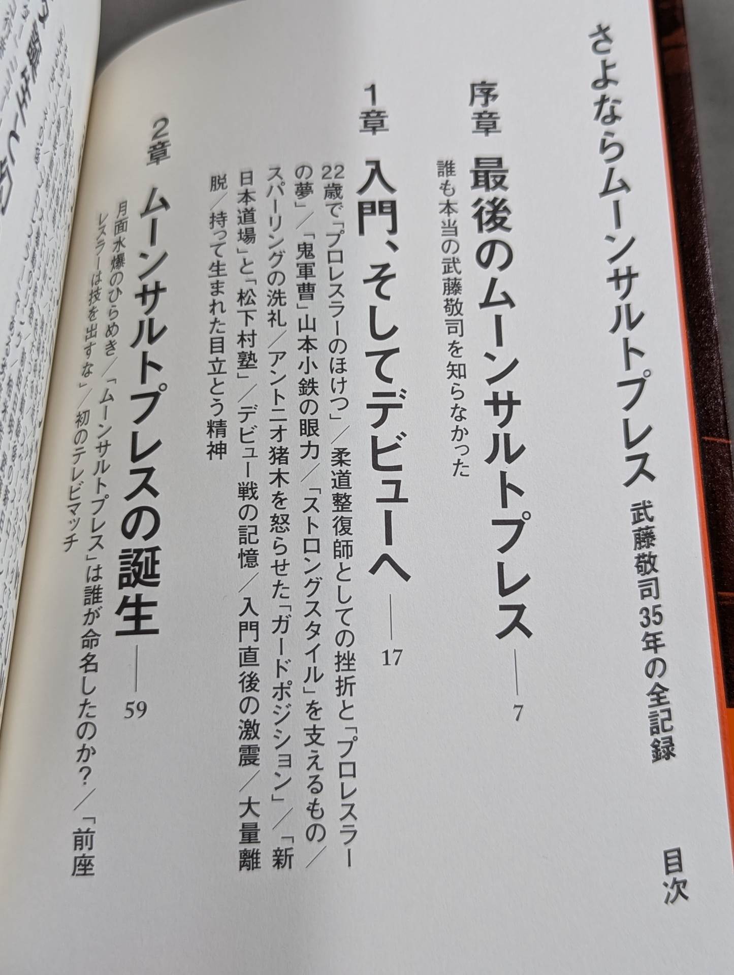 さよならムーンサルトプレス 武藤敬司35年の全記録