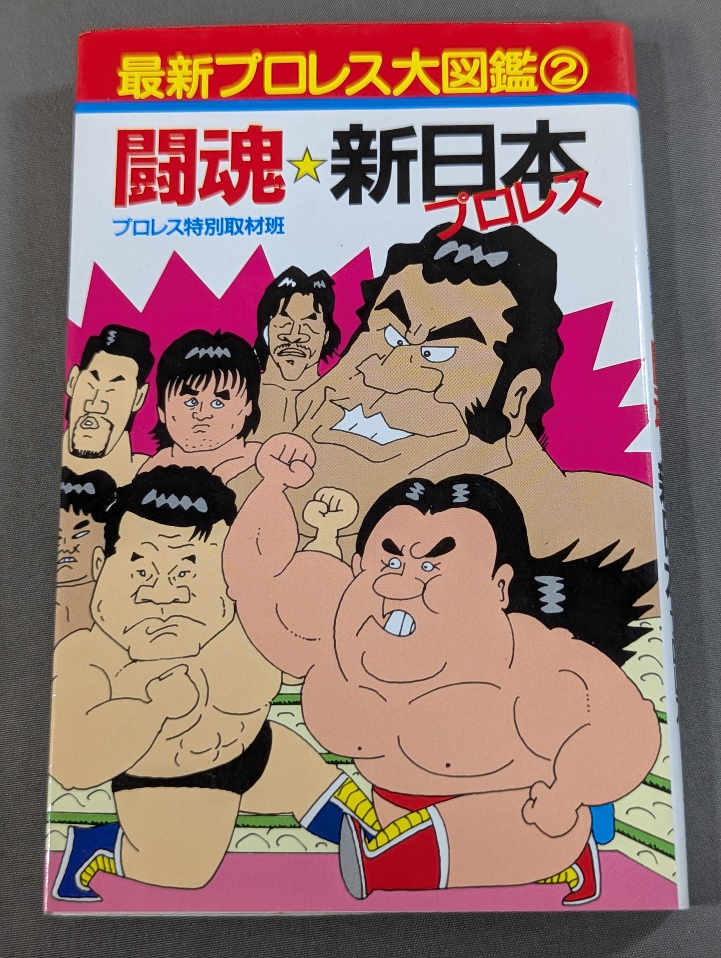 The latest Pro Wrestling Encyclopedia (2) Fighting spirit☆ New Japan Pro Wrestling 