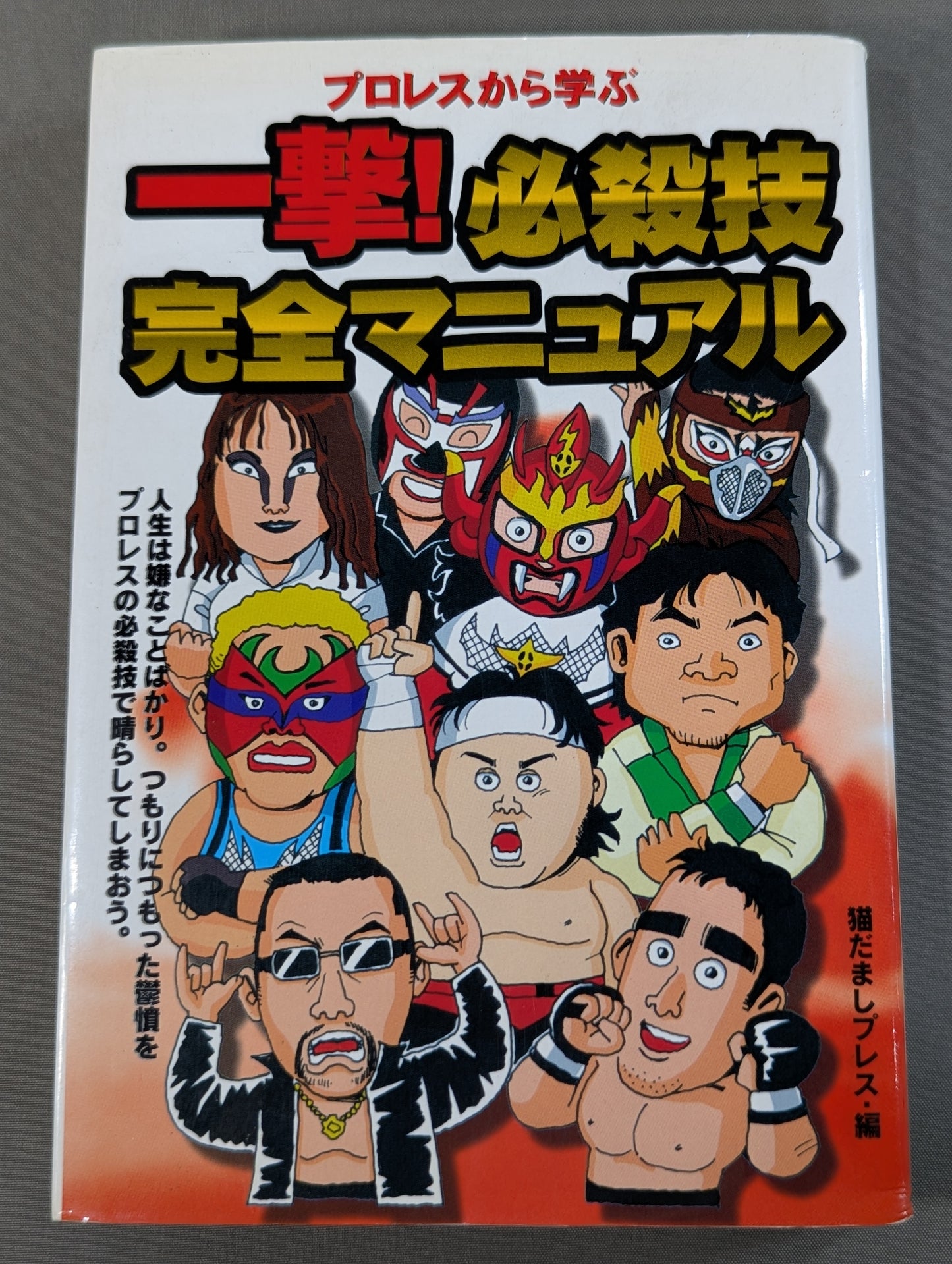 Learn from professional wrestling with a single blow! Complete manual of special moves