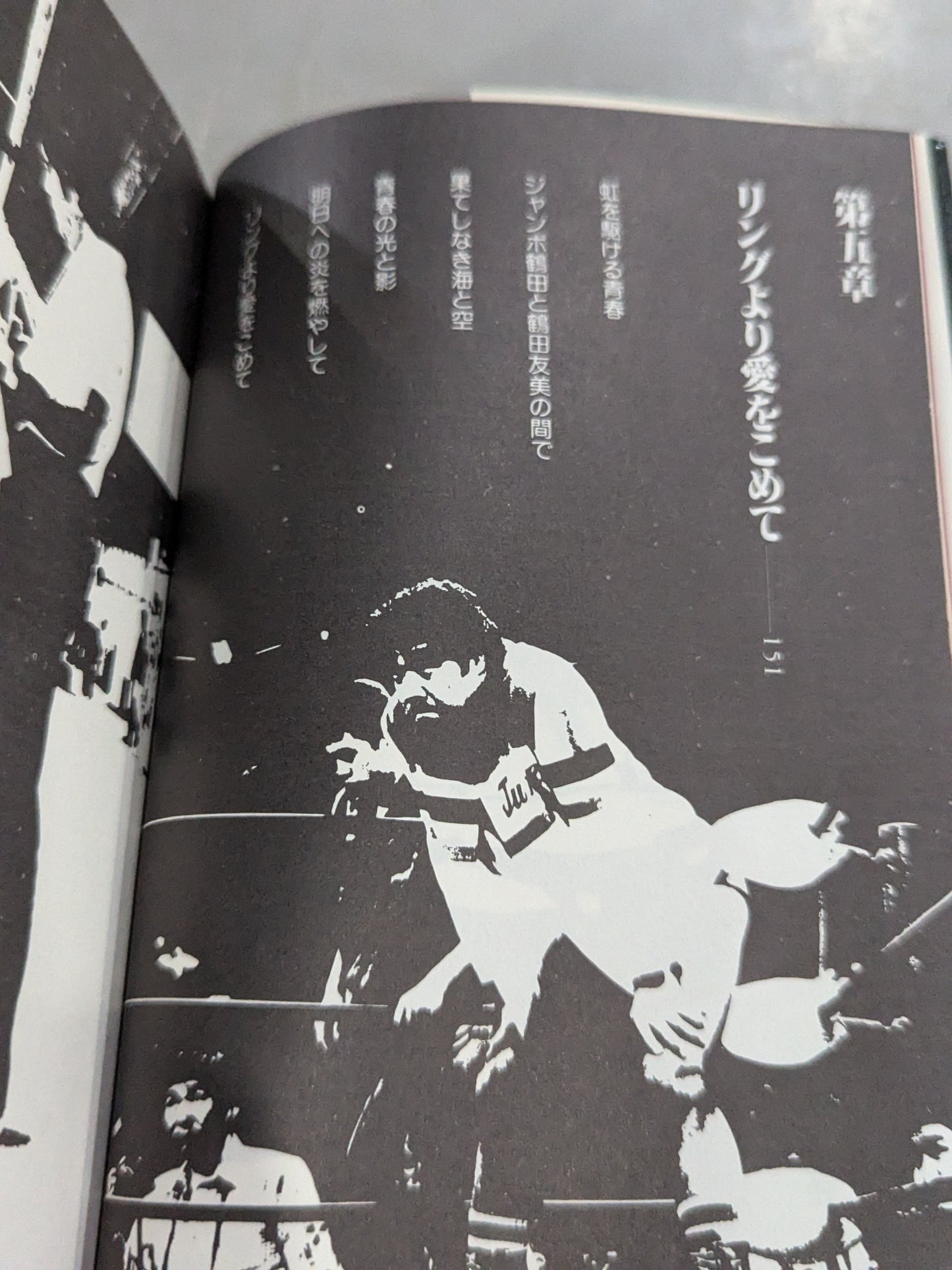 With love from the ring: Jumbo Tsuruta's Fashionable Talk