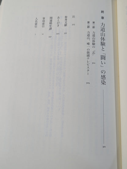 Rikidozan  experience with Pro Wrestling Media and society seen from the perspective