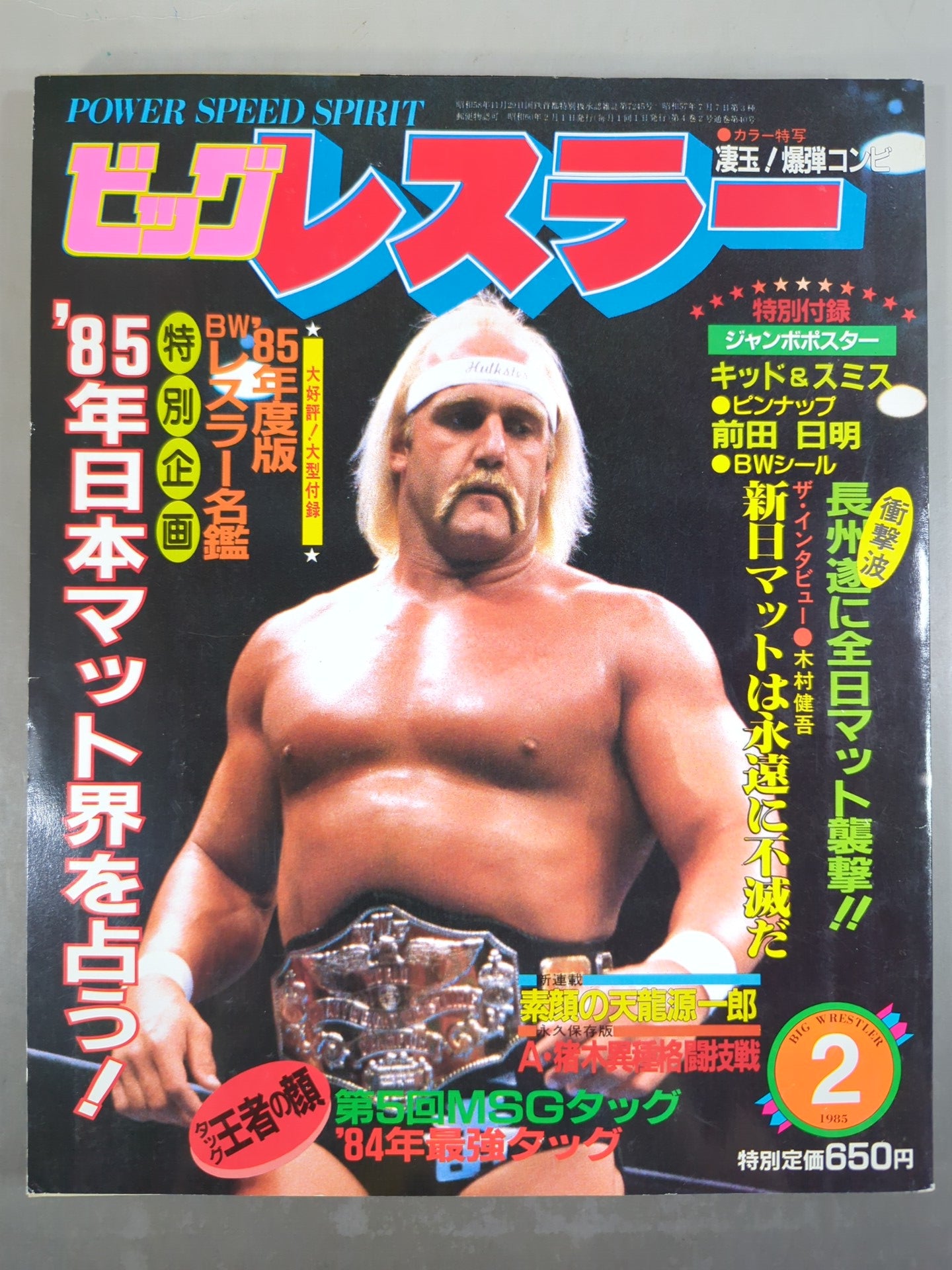 Big Wrestler Monthly February 1985