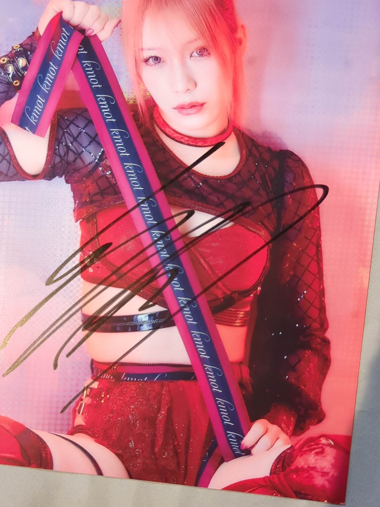 鹿島沙希 直筆サイン入り スターダムポートレート(J-3) – 闘道館