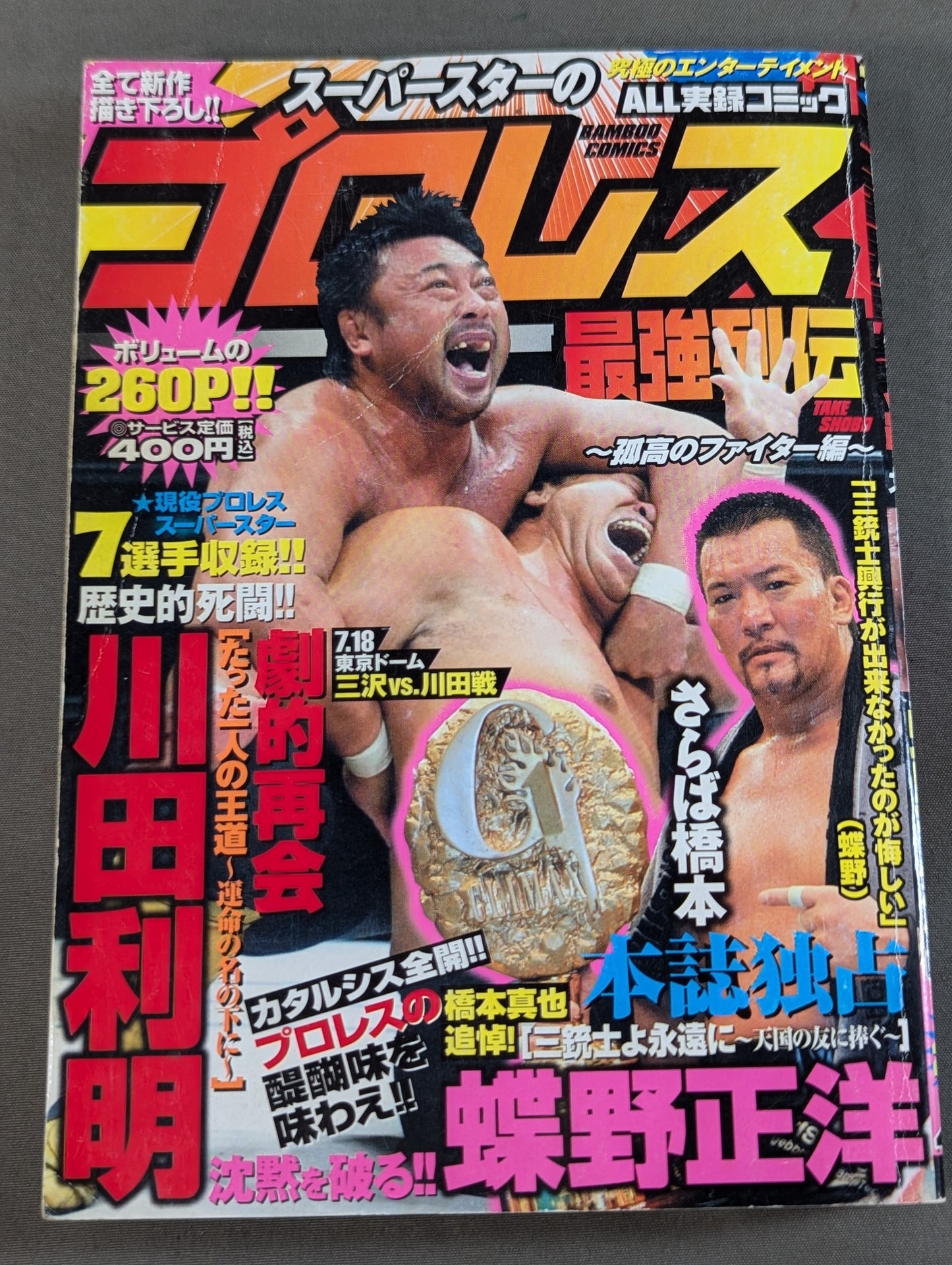 スーパースターのプロレス最強列伝 ～孤高のファイター編～
