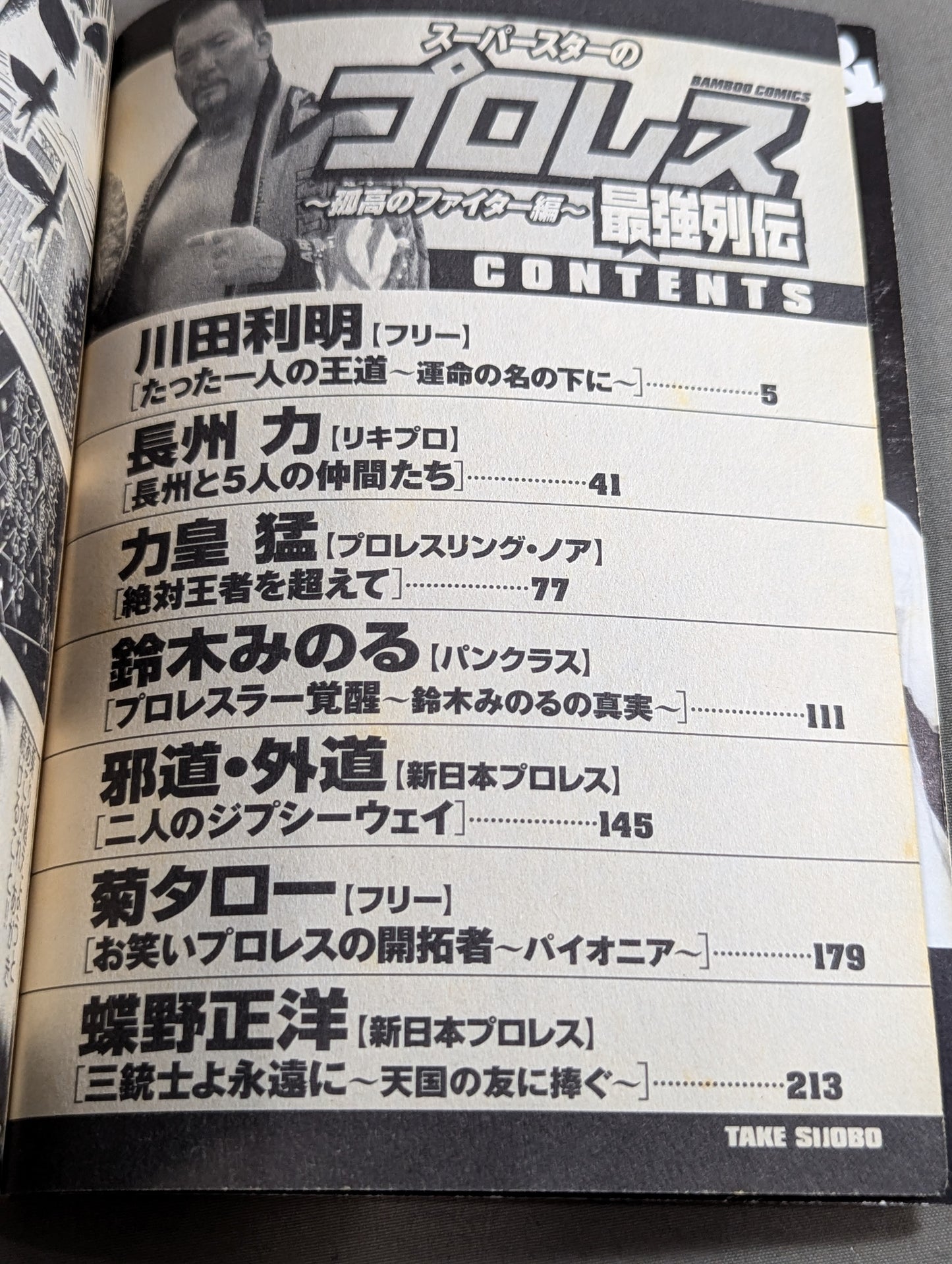 スーパースターのプロレス最強列伝 ～孤高のファイター編～