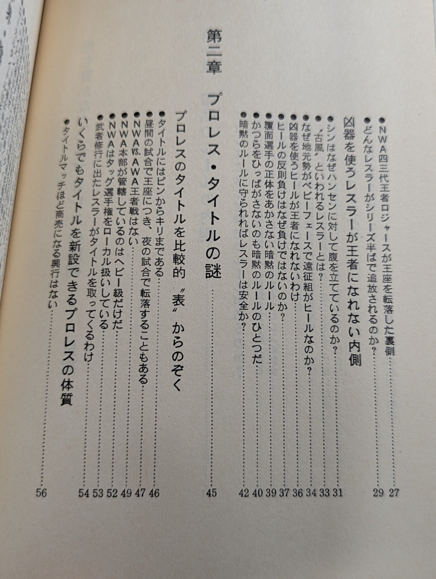 誰も書かなかったプロレスの内側(インサイド・レポート)