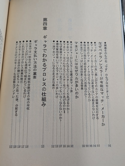 誰も書かなかったプロレスの内側(インサイド・レポート)