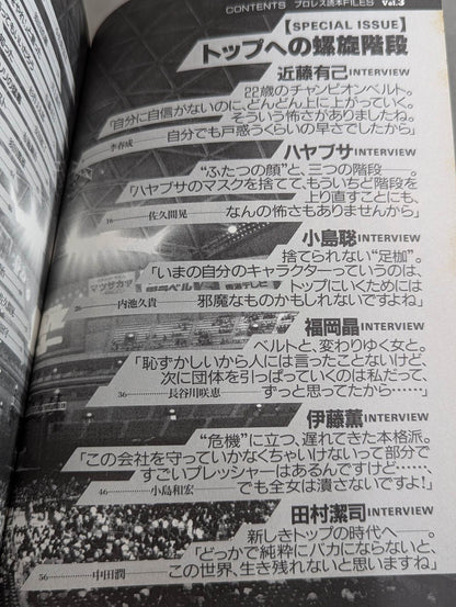 Pro Wrestling  Reader Files Vol.3