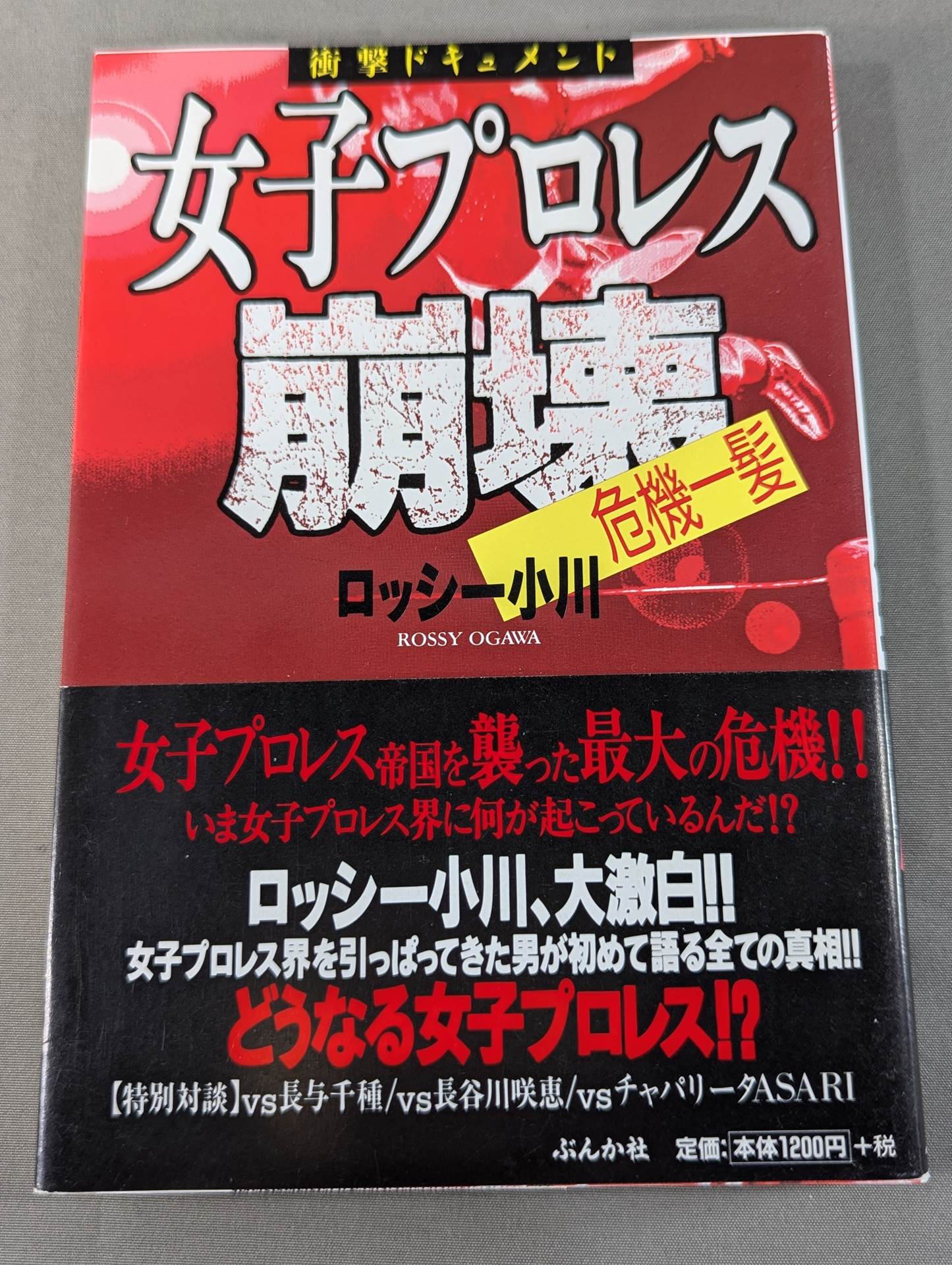 衝撃ドキュメント 女子プロレス崩壊 危機一髪