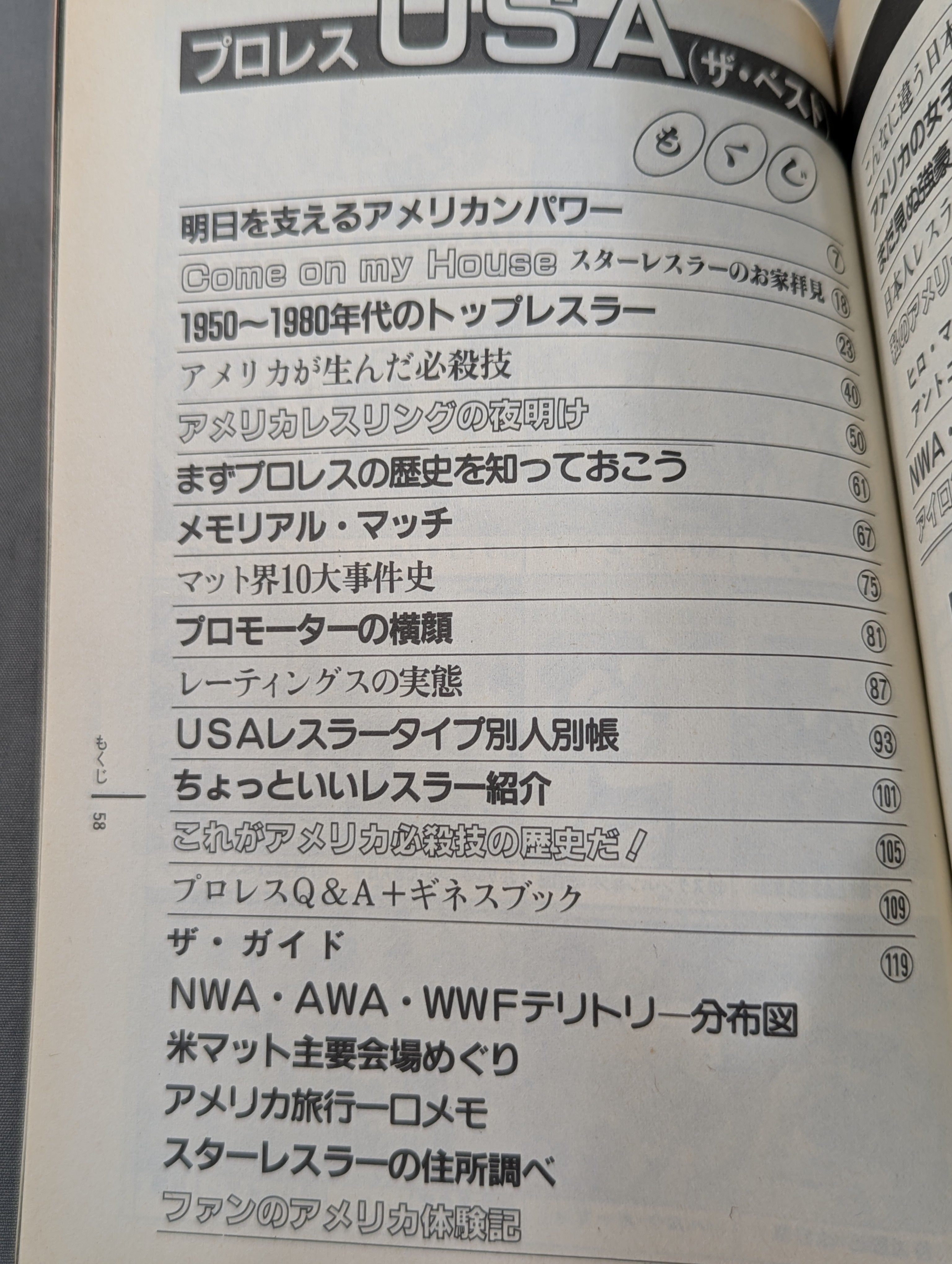 古本 プロレスリング USA ザ・ベスト ベースボールマガジン社 1982年 Pro Wrestling & All Guidebook(4) Pro-wrestling USA The Best – 闘道館