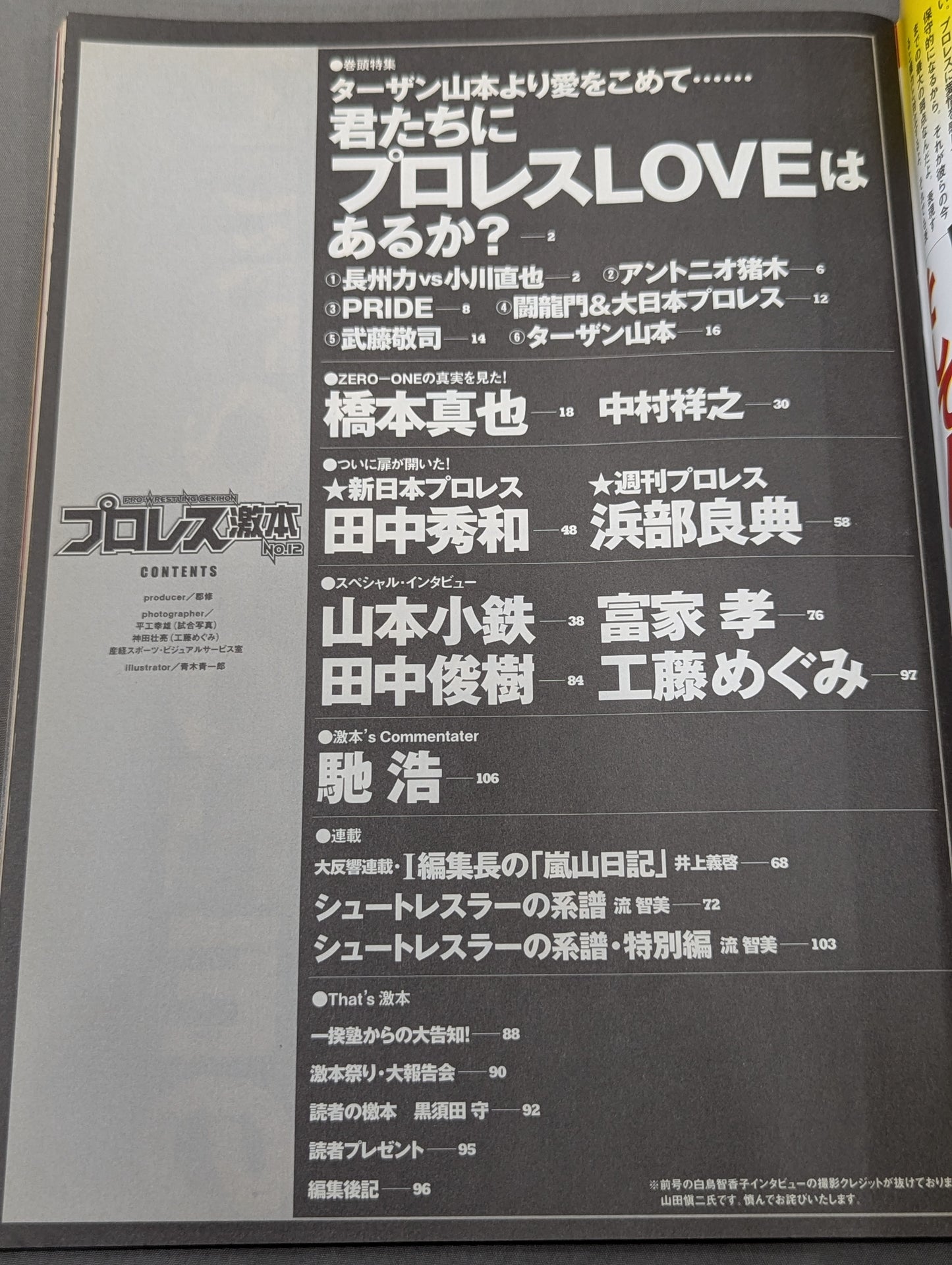 Pro Wrestling Extreme Book No.12