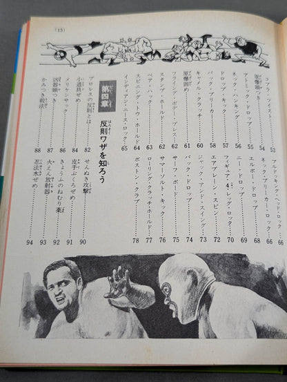 ★ First Edition ★ Introduction to Pro Wrestling Shogakukan Introductory Encyclopedia Series (9) (Cover: Illustration)