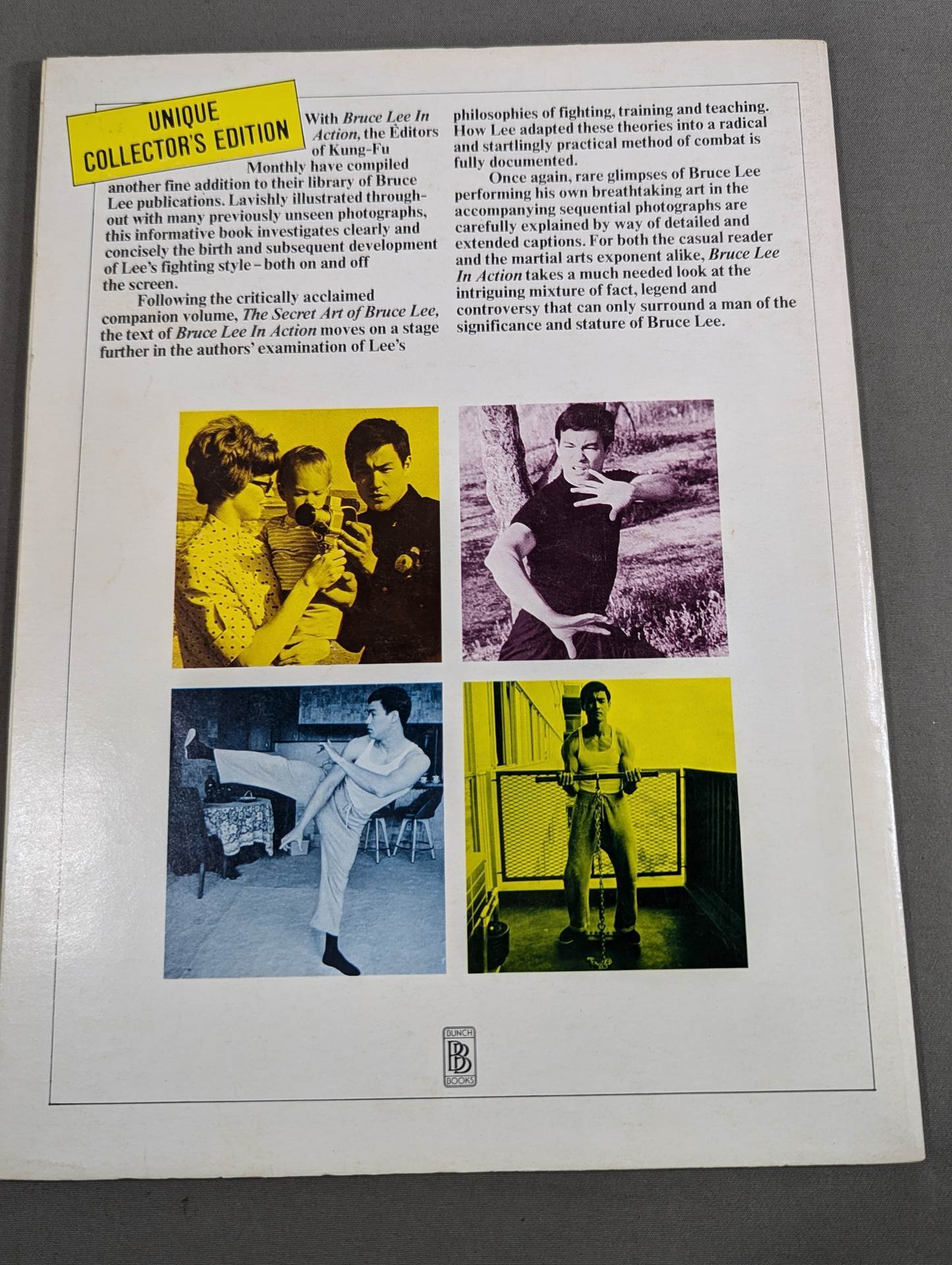 BRUCE LEE IN ACTION ： UNIQUE COLLECTOR’S EDITION