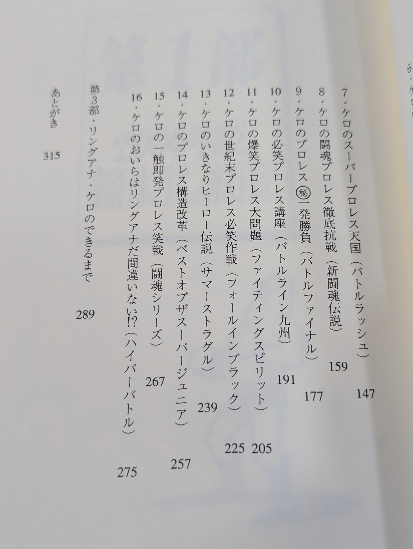 ケロの新日本プロレス奇行ファイナル 新日本プロレス旅日記 2004年版