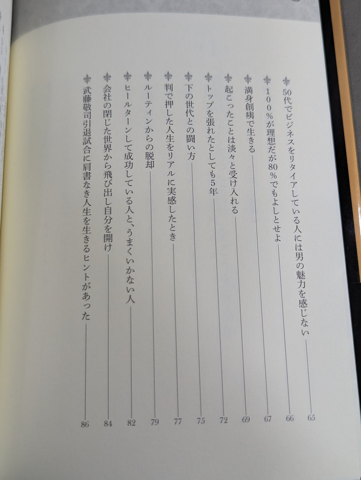 [Masahiro Chono  hand signed autograph ] How to Live with the Self Without a Title