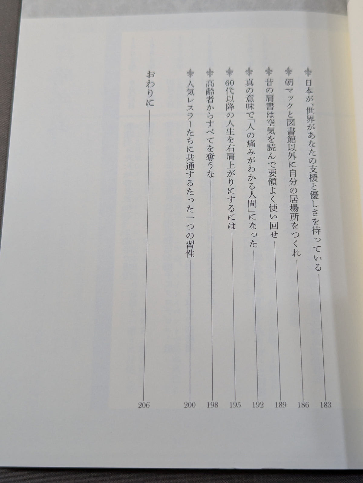 [Masahiro Chono  hand signed autograph ] How to Live with the Self Without a Title