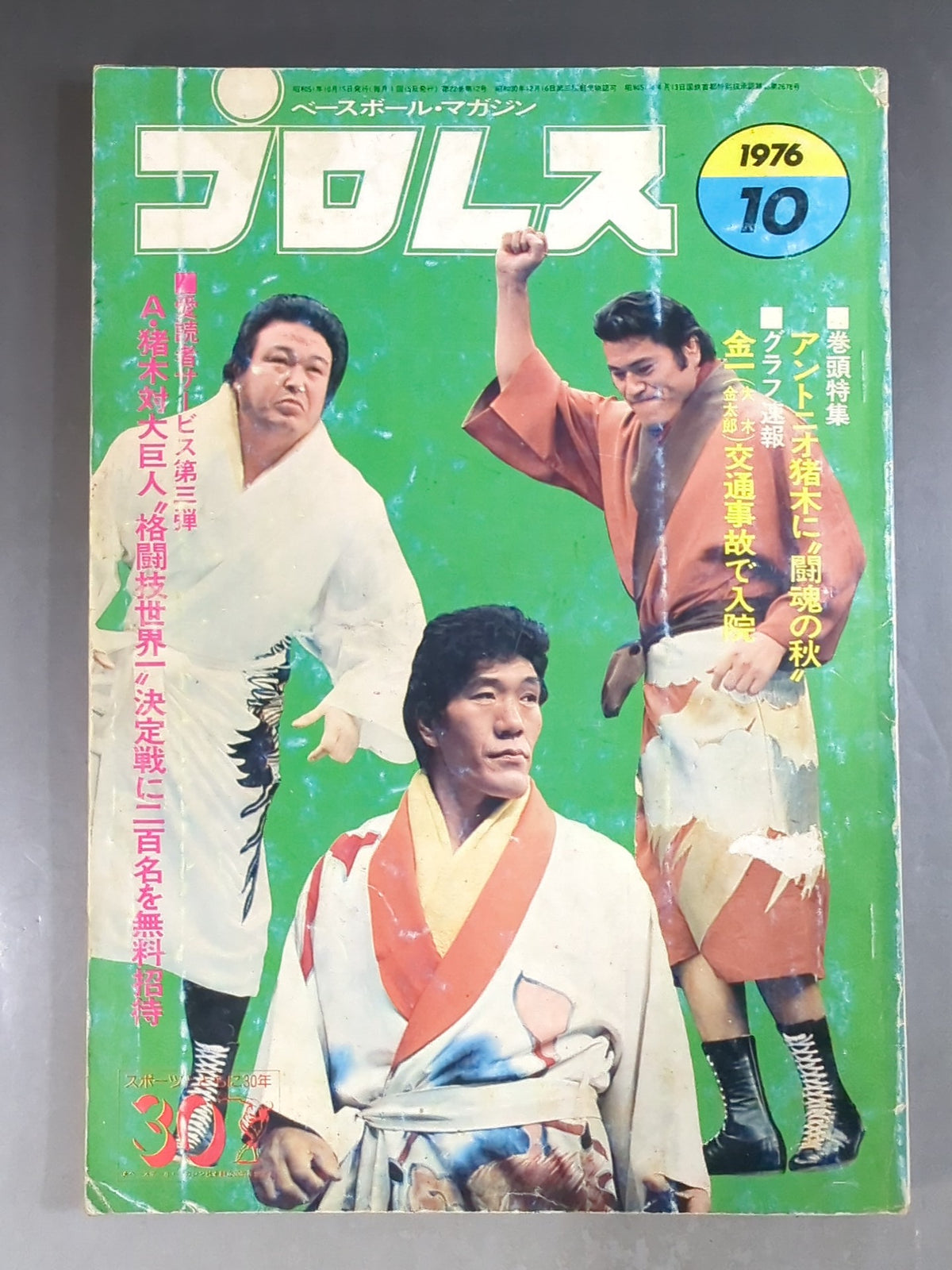 月刊プロレス 1976年10月号