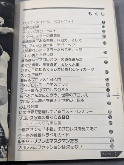 プロレス・オールガイドブック① プロレスの楽しみ方おしえます