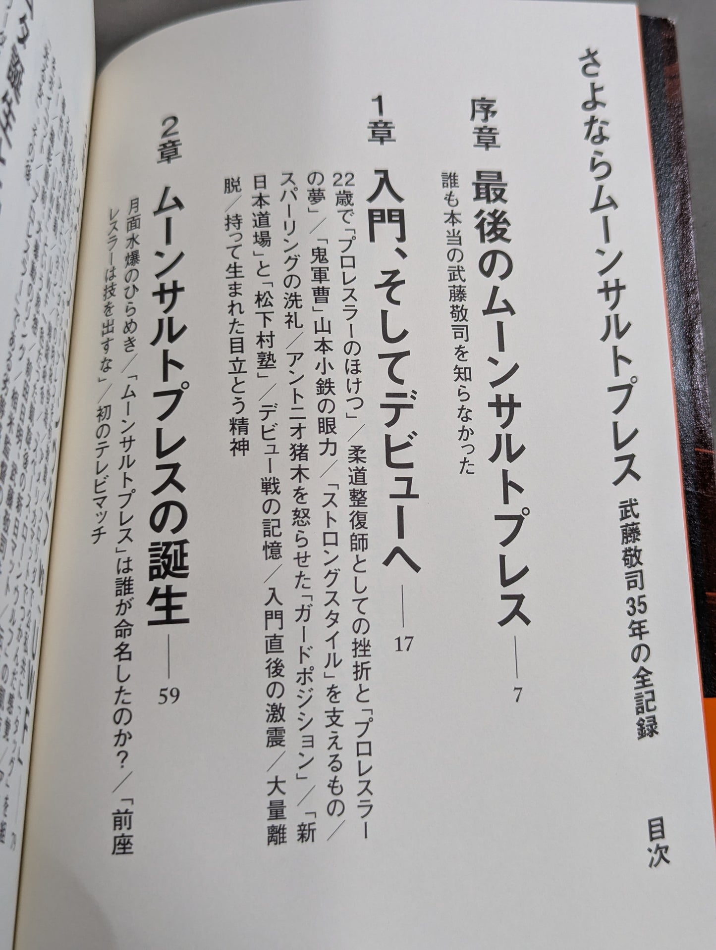 さよならムーンサルトプレス 武藤敬司35年の全記録