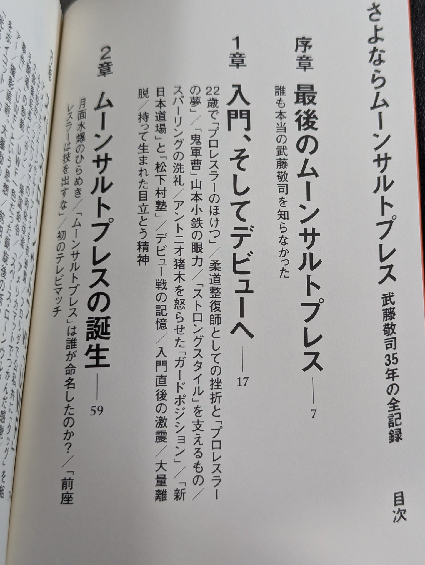 さよならムーンサルトプレス 武藤敬司35年の全記録