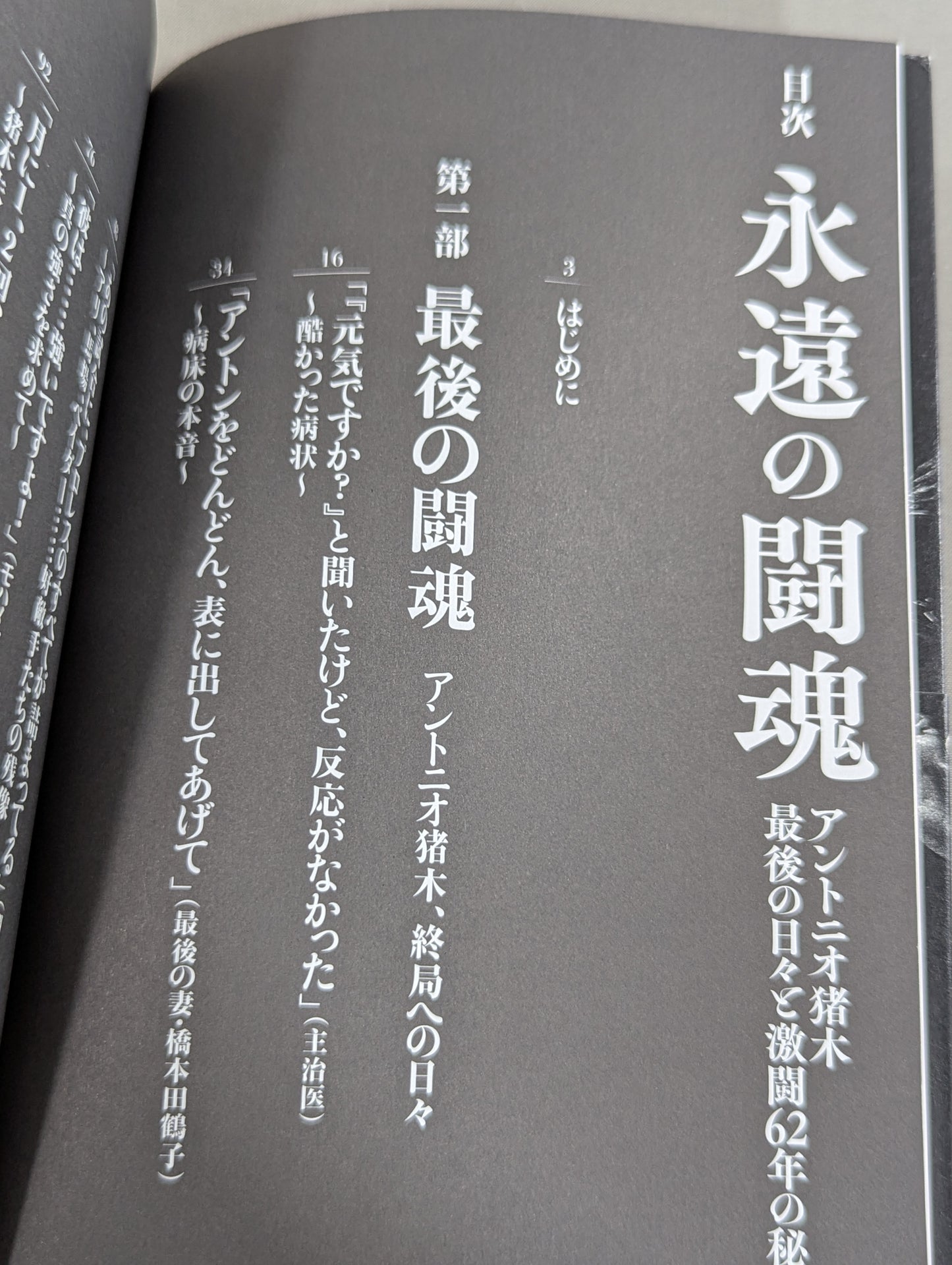 永遠の闘魂 アントニオ猪木最後の日々と激闘の62年秘史