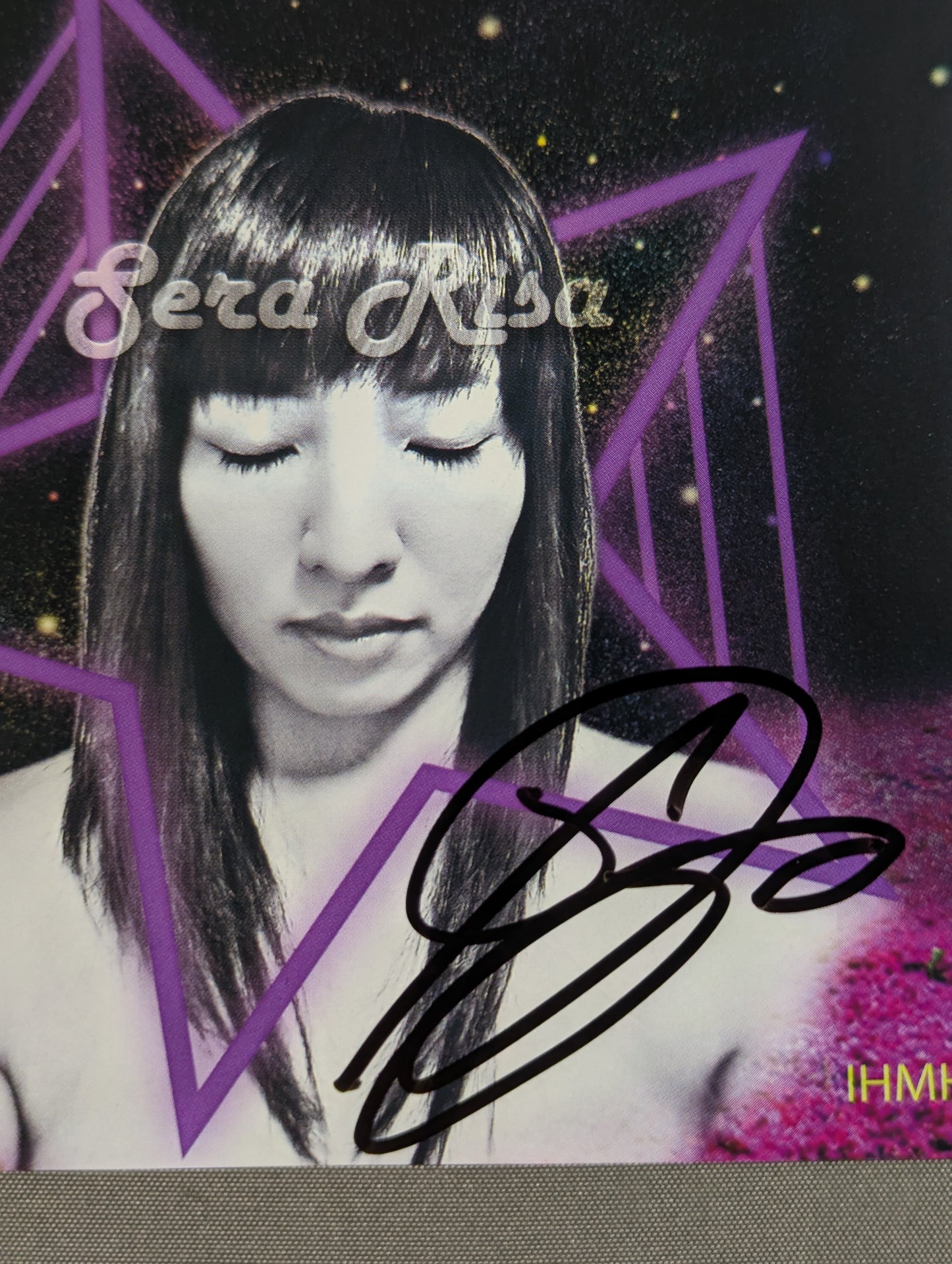 【Risa Sera  hand signed autograph 】 Electrical Sera★mic