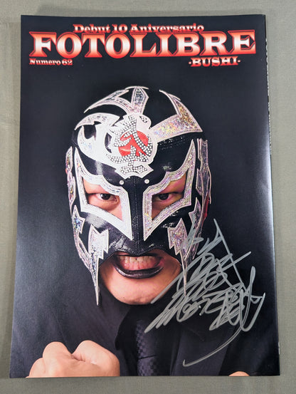【BUSHI 直筆サイン入り】FOTOLIBRE de Mascara Numero.62
