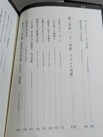 コメントで見る! プロレスベストバウト