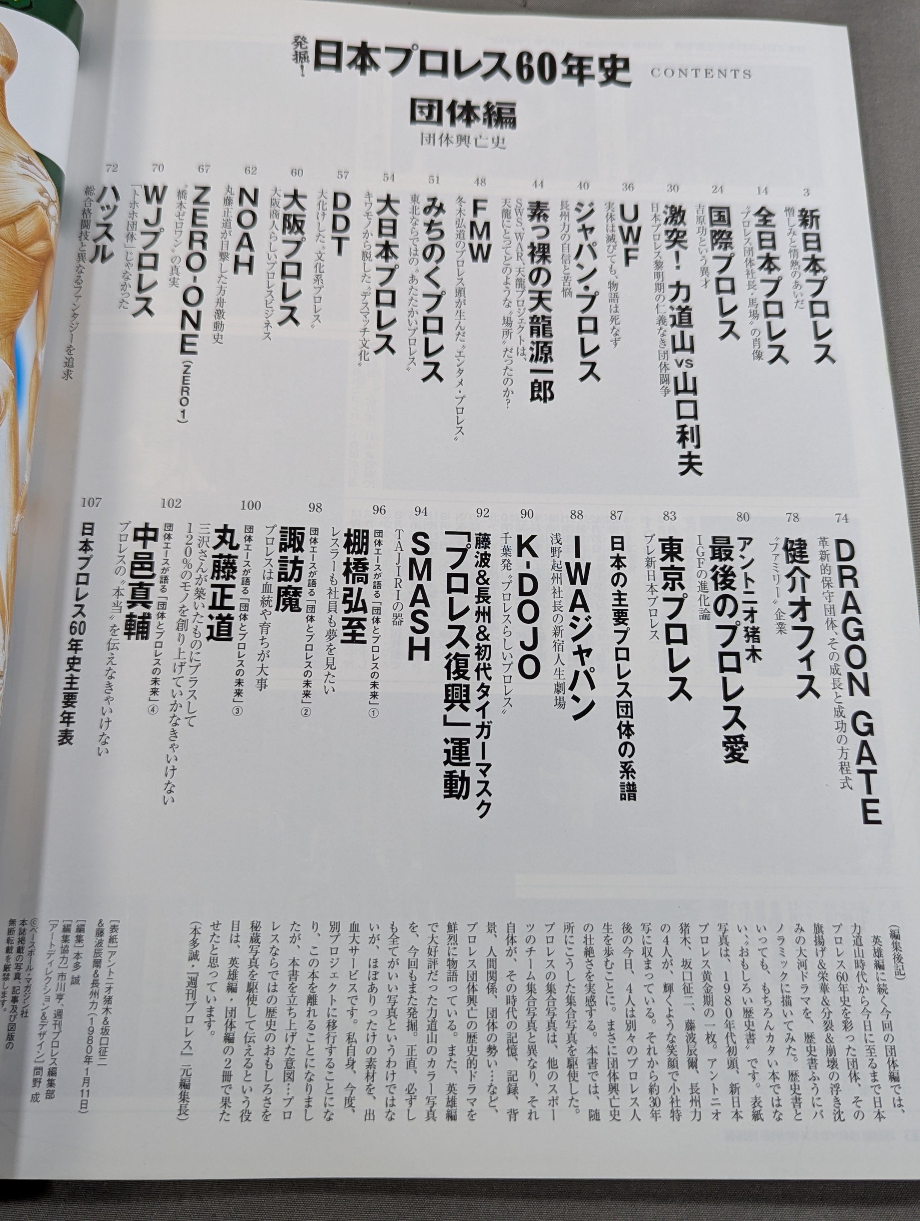 発掘!日本プロレス60年史 団体編 ：団体興亡史 – 闘道館