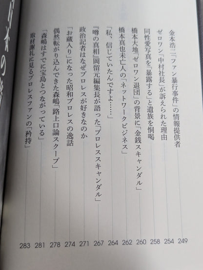 プロレス界vs.別冊宝島 スキャンダル15年戦争の全内幕