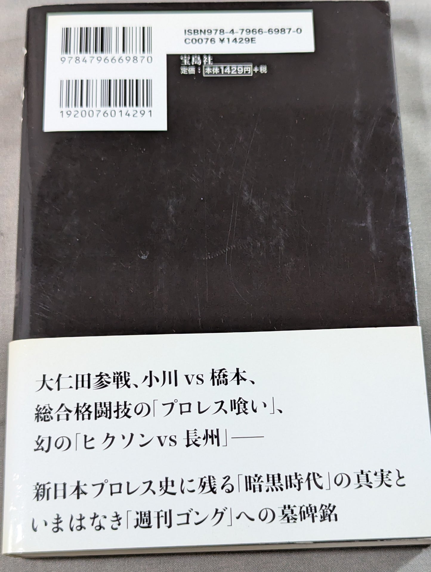 子殺し 猪木と新日本プロレスの10年戦争