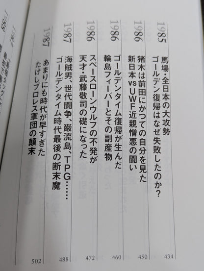 闘魂と王道 昭和プロレスの16年戦争