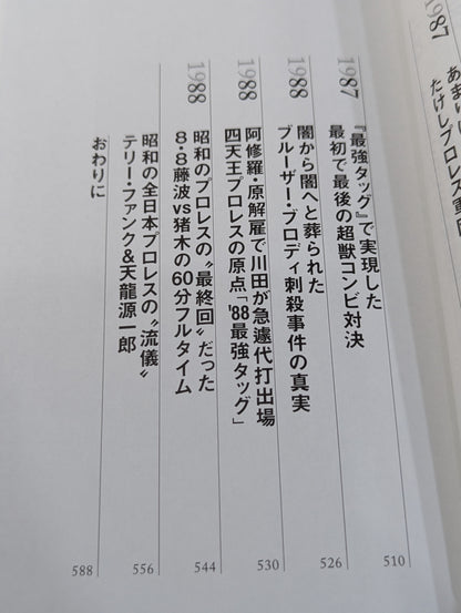 闘魂と王道 昭和プロレスの16年戦争